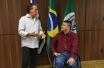 André Bandeira entregou a moção de aplausos em homenagem à Societá Italiana