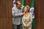 Câmara parabeniza Mathilde Neder por elevantes serviços à psicologia 