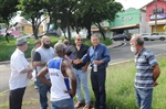 Parlamentar conversou com moradores da avenida Corcovado