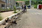 Obras na avenida  Corcovado foram iniciadas nesta segunda-feira
