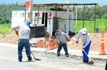 Obras na avenida Corcovado foram iniciadas nesta segunda-feira