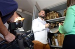 Documentos históricos guardados em local adequado e climatizado