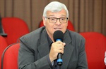 Coordenador de vigilância e saúde, Moisés Taglietta também participou do evento