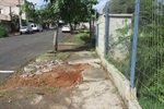 Gilmar Rotta conferiu problemas do PSF do bairro Jardim Astúrias