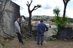 Marcos Abdala e João Manoel visitaram a comunidade nesta quinta-feira