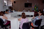 Reunião, realizada nesta quarta-feira, pautou ações da Semana da Mulher