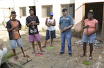Maestro Jonson comanda ação voluntária na região do Bosques 