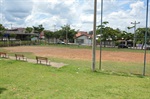 Dirceu fiscaliza campo de areia na rua Altino Arantes