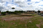 Dirceu fiscaliza campo de areia no bairro Monte Rey I