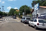 Foto mostra como estava, em 2017, a rua Caçapava