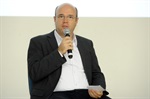 João Freire, responsável pela comunicação do 8º Fórum Mundial da Água, esclareceu dúvidas do público