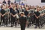 Coronel Adriana foi convidada para cerimônia de entrada dos novos alunos na Escola Preparatória de Cadetes do Exército