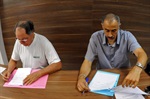 José Longatto, Isac Souza e Coronel Adriana reuniram-se nesta segunda-feira
