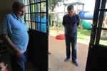 Kawai constata problemas nas portas e encaminha demanda à Educação