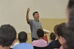 Kawai participa de atividades na Augusto Saes, com foco na cidadania