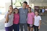 Kawai participa de atividades na Augusto Saes, com foco na cidadania