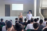 Em visita à escola estadual, Kawai falou sobre a imigração japonesa ao Brasil