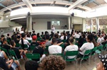 Em visita à escola estadual, Kawai falou sobre a imigração japonesa ao Brasil