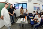 Alunos do sétimo ano arrecadaram aproximadamente 200 exemplares