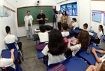 Alunos do sétimo ano arrecadaram aproximadamente 200 exemplares