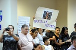 Plenário ficou lotado em ato em memória a Marielle e Anderson