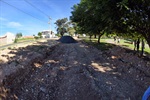 Obra da pista de caminhada estava há seis meses abandonada