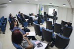 Minicurso foi oferecido no quarto andar do prédio anexo da Câmara