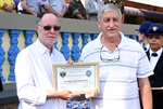 Homenagem entregue aos guardas civis aposentados em 2017/2018.