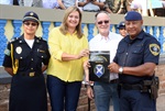Guardas Civis recebem voto de congratulações da vereadora Coronel Adriana.