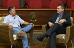 Vereador Dirceu Alves da Silva (SD) participando do programa "Câmara Convida".