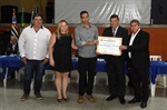 Clube do Sindicato dos Metalúrgicos recebeu a solenidade promovida pela Câmara, na noite desta sexta-feira