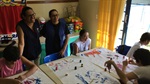 André Bandeira participa de sessão de fotos com alunos da Apae