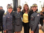 Ten Cel PM Ruth, Ten Cel PM Katia, Coronel Adriana, MJ Fernanda