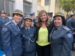 Cap PM Patricia, Cap PM Marta, Coronel Adriana, Cap PM Ligia