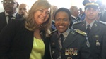 Adriana e Coronel PM Helena dos Santos Reis, Chefe da Casa Militar