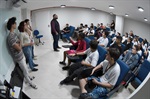 Oficina foi comandada pela equipe do Departamento de Documentação e Transparência