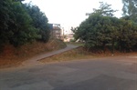 Antes da instalação de postes de iluminação