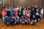 Evento recebeu estudantes do Bosques do Lenheiro na manhã desta segunda