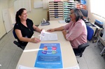 Erica Dinis apresentou a oficina na EM Juliana Ometto