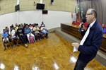 Alunos foram convidados pelo vereador maestro Jonson
