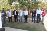 Familiares do homenageado acompanharam cerimônia no Parque Jupiá
