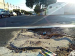 Buraco causa transtorno na Vila Rezende