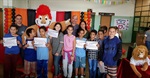 Coronel Adriana participou da entrega do certificado de conclusão do Proerd aos 135 alunos do 5° ano da Escola Estadual Prof° Mirandolina de Almeida Canto do Proerd de 135 alunos. 