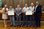 Câmara promove reunião solene na entrega do Título de Bombeiro do Ano