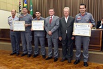Câmara promove reunião solene na entrega do Título de Bombeiro do Ano