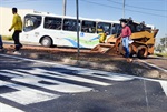 Parlamentar acompanhou nesta terça-feira ampliação do viaduto da rodovia Geraldo de Barros (SP-304)