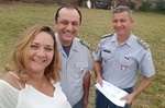 Visita ao terreno da sede da 1ª Cia 
