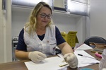 Testagem rápida dos tipos B e C aconteceu nesta sexta-feira