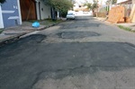 Manutenção foi efetuada em toda a extensão da via