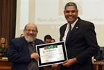 Miguel Angelo Ciavarelli Nogueira dos Santos, promotor público, homenageado pelo vereador Paulo Campos (PSD)